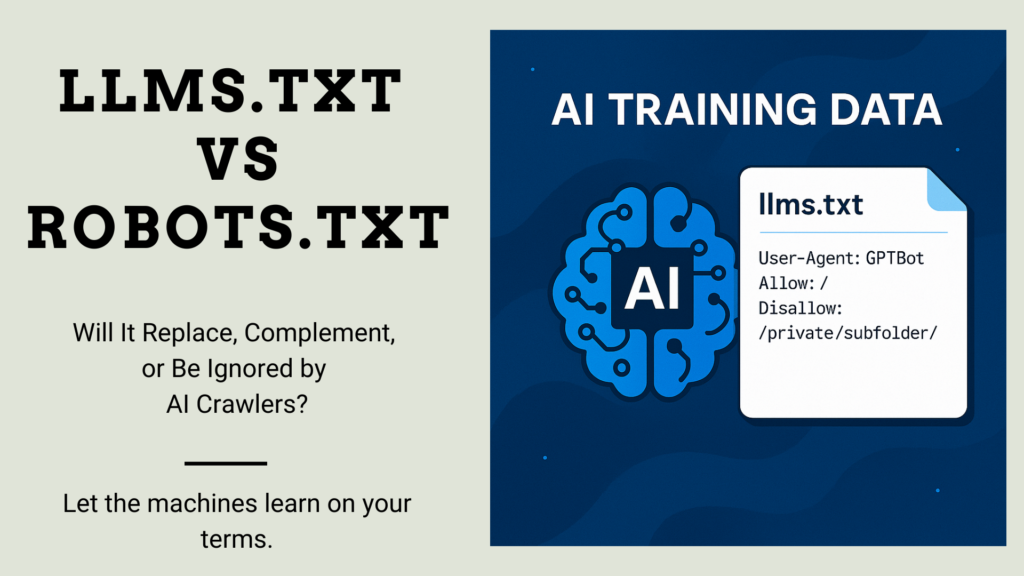 llms.txt vs robots.txt