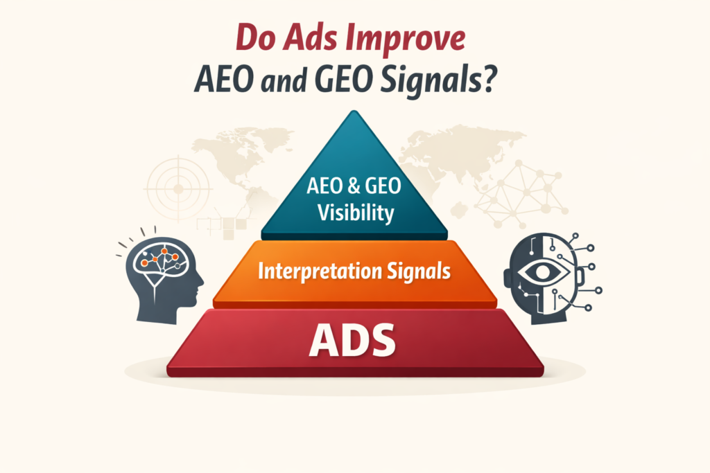 Do Ads IMprove AEO and GEO Signals?