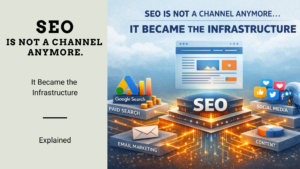 SEO Is Not a Channel Anymore. It Became the Infrastructure
